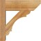 Ekena Millwork Olympic Slat Rough Sawn Outlooker, Western Red Cedar, 6"W x 16"D x 16"H OUT06X16X16OLY06RWR - alternate 2
